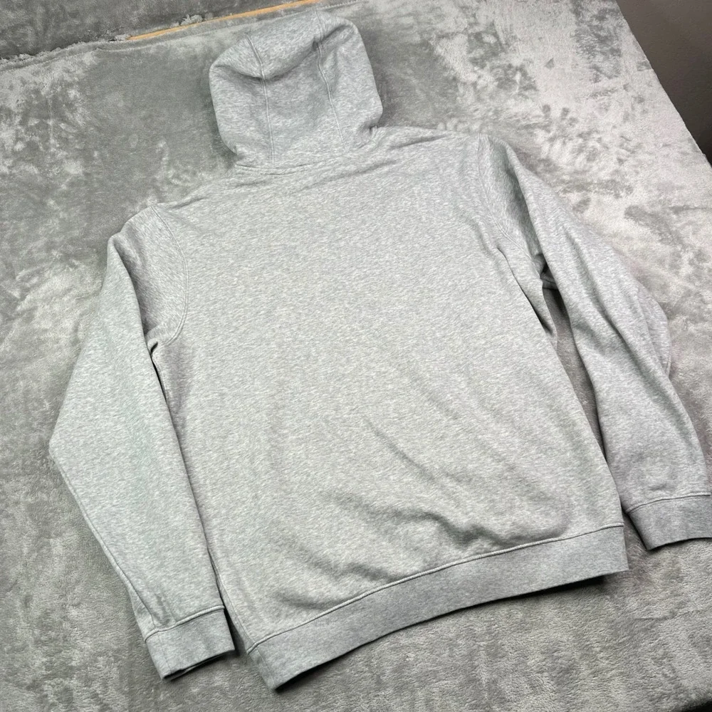 Nike Ohio State Football Hoodie Mens XL Gray Heather Graphic Fleece Pullover - Picture 4 of 10